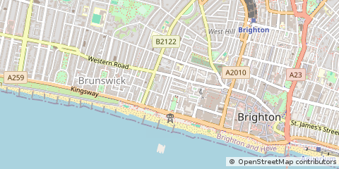 Map of Brighton
