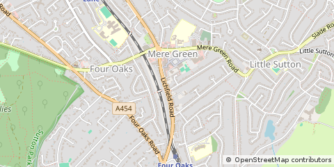 Map of West Midlands