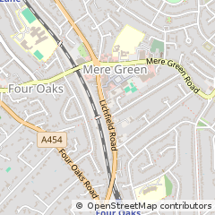 Map of West Midlands