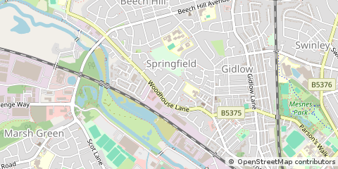 Map of Wigan