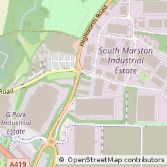 Map of Swindon, Wiltshire