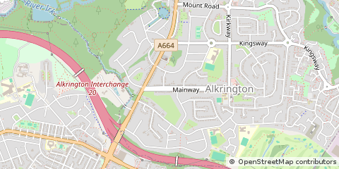 Map of Manchester