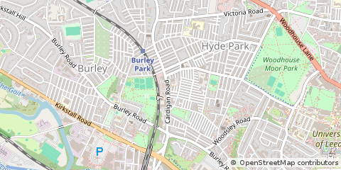 Map of Leeds