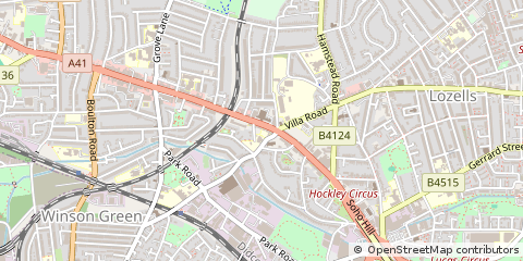 Map of Birmingham