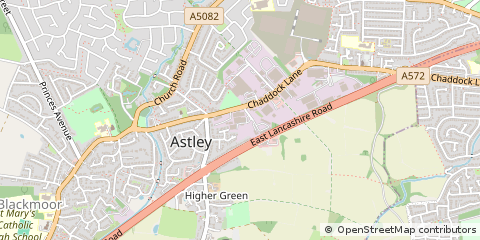 Map of Manchester