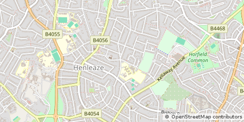 Map of Bristol