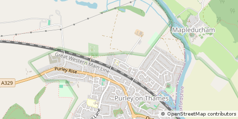 Map of Reading