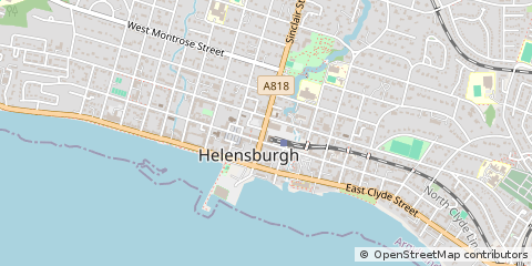 Map of Helensburgh