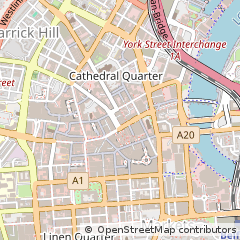 Map of Belfast
