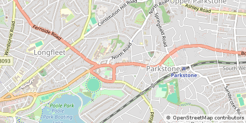 Map of Poole