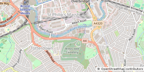 Map of Bristol