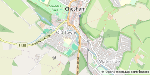Map of Chesham