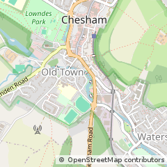 Map of Chesham