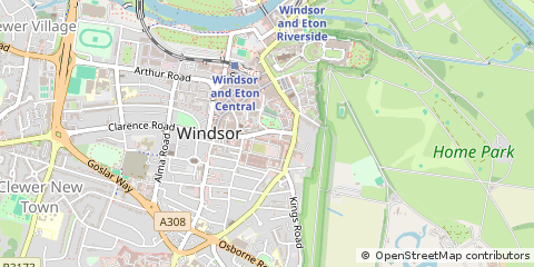 Map of Windsor