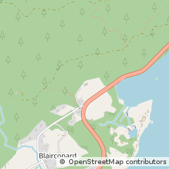 Map of Fort Augustus, Inverness-Shire