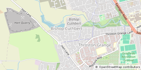 Map of Hartlepool