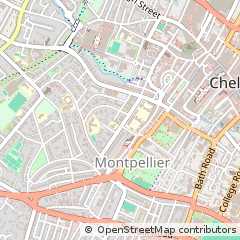 Map of Cheltenham
