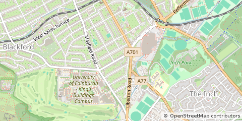 Map of Edinburgh