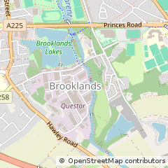 Map of Dartford, Kent