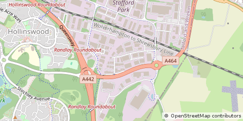 Map of Telford