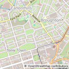 Map of Edinburgh