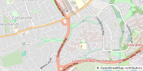 Map of Northampton