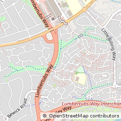 Map of Northampton
