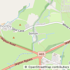 Map of Skipton, North Yorkshire