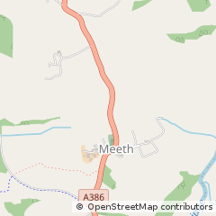 Map of Devon