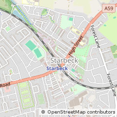 Map of Harrogate, North Yorkshire