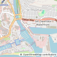 Map of Swansea