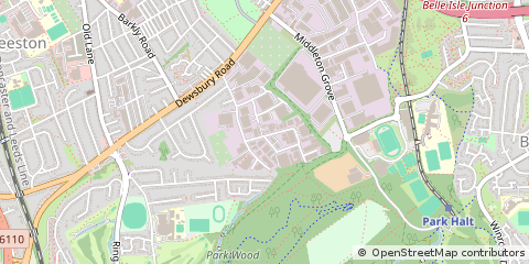 Map of Leeds