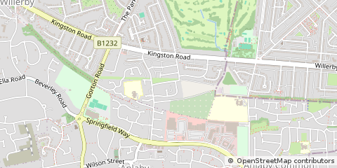 Map of Hull