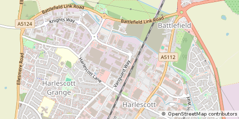 Map of Shrewsbury