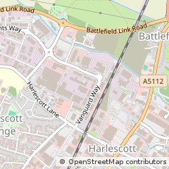 Map of Shrewsbury