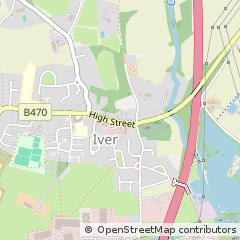 Map of Iver, Buckinghamshire