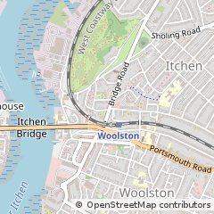 Map of Southampton
