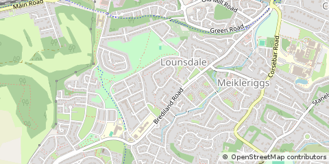 Map of Paisley