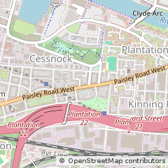 Map of Glasgow