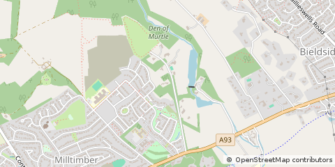 Map of Aberdeen, Aberdeenshire