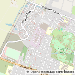 Map of Rayleigh, Essex