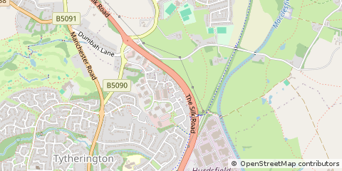 Map of Macclesfield