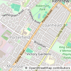 Map of Renfrew