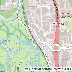 Map of Southampton, Hampshire