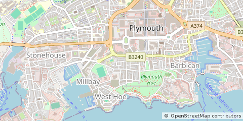 Map of Plymouth