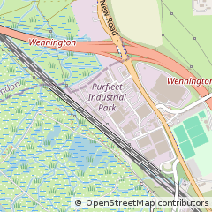Map of Purfleet, Essex