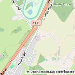 Map of Chelmsford, Essex