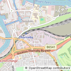 Map of Stockton-on-Tees