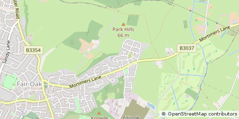 Map of Eastleigh, Hampshire