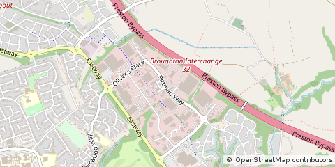 Map of Preston